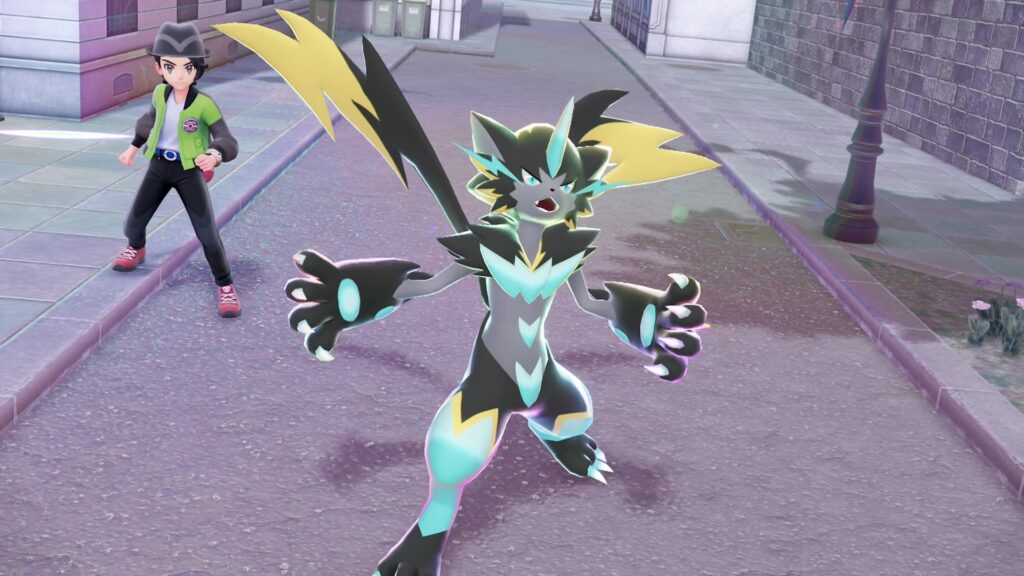 Zeraora Méga-Évolue dans le contenu additionnel Légendes Pokémon : Z-A – Méga-Dimension